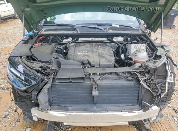WA1EAAFY2N2108535 2022 AUDI Q5 Green Vista del compartimento del motor