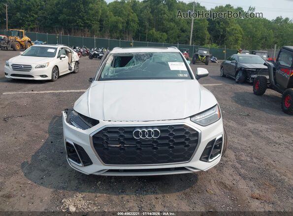 WA1EAAFY2P2019342 2023 AUDI Q5 White წინა პანელის ხედი