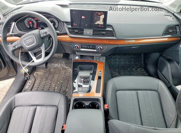 WA1EAAFY2P2143109 2023 AUDI Q5 Charcoal Dashboard view