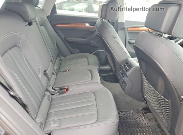 WA1EAAFY2P2143109 2023 AUDI Q5 Charcoal Rear interior view