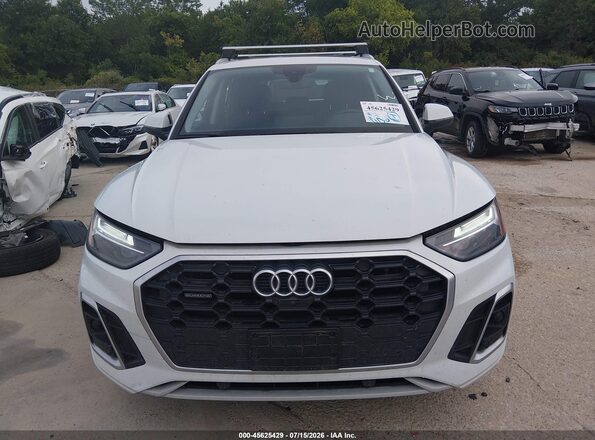 WA1EAAFY2R2067572 2024 AUDI Q5 White Вид щитка приладів