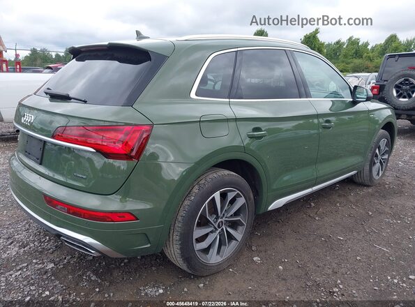 WA1EAAFY4N2014754 2022 AUDI Q5 Зеленый Задняя правая четверть