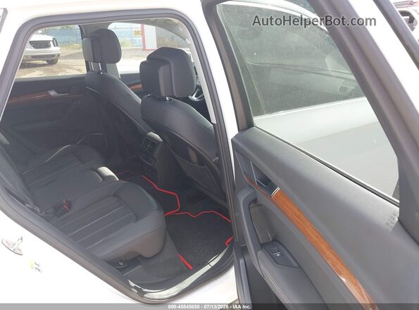 WA1EAAFY5N2072100 2022 AUDI Q5 White VIN კოდის სტიკერის ხედი