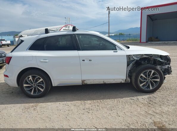 WA1EAAFY5N2072100 2022 AUDI Q5 White სალონის 360-გრადუსიანი ხედი