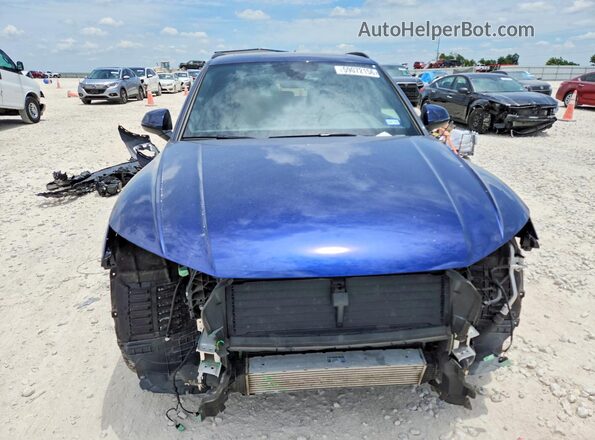 WA1EAAFY5N2077944 2022 AUDI Q5 Blue Widok z przodu