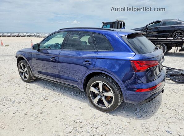 WA1EAAFY5N2077944 2022 AUDI Q5 Blue Tył lewy