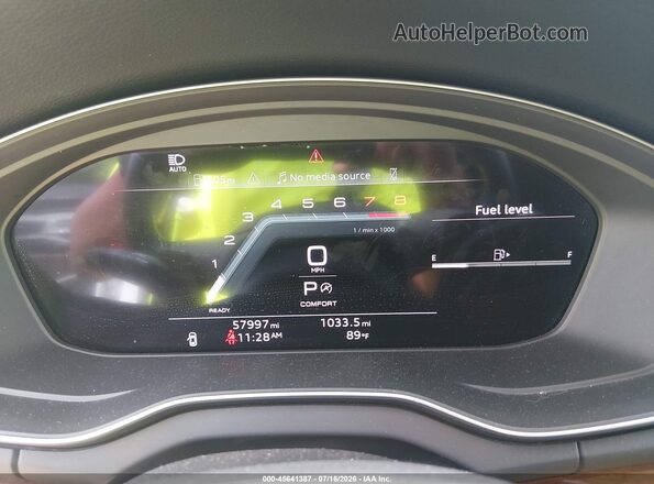 WA1EAAFY5P2069409 2023 AUDI Q5 White Вид задніх сидінь