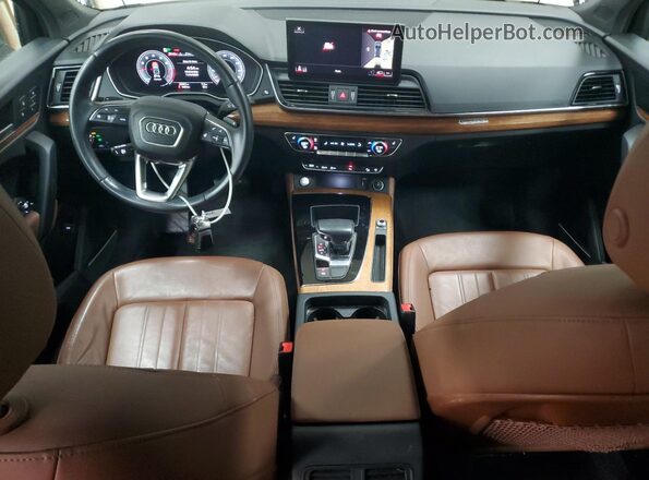 WA1EAAFY6P2046351 2023 AUDI Q5 Black Vista del salpicadero