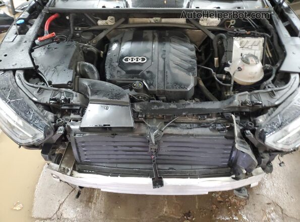 WA1EAAFY6P2046351 2023 AUDI Q5 Black Vista del compartimento del motor