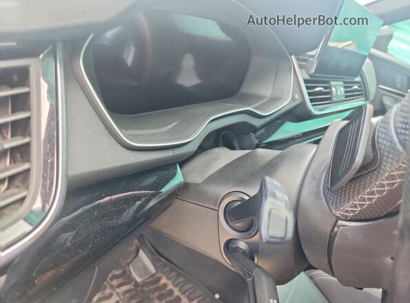 WA1EAAFY8N2053878 2022 AUDI Q5 Black Вид щитка приладів