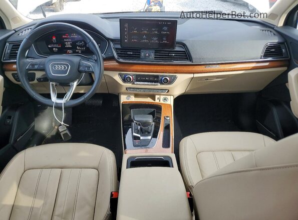 WA1EAAFY8N2085553 2022 AUDI Q5 White Widok deski rozdzielczej