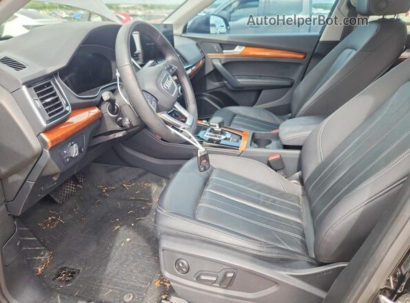 WA1EAAFY8P2113533 2023 AUDI Q5 Черный Вид салона спереди