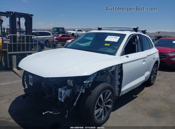 WA1EAAFY9P2053827 2023 AUDI Q5 White Widok z przodu
