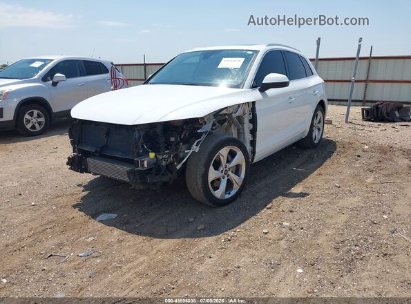 WA1EAAFYXN2007419 2022 AUDI Q5 Белый Передняя левая четверть