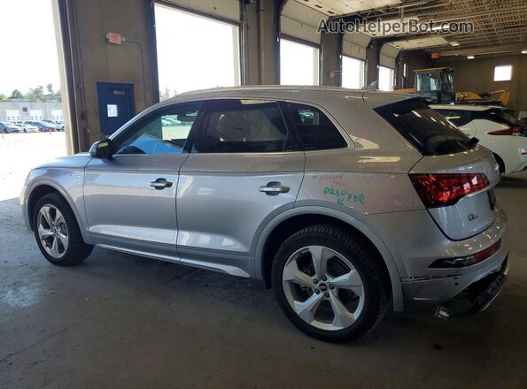 WA1EAAFYXP2104106 2023 AUDI Q5 Silver Задня ліва чверть