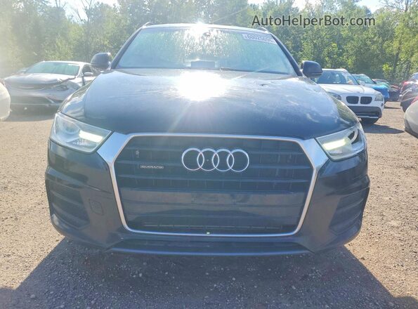 WA1ECCFS2HR004348 2017 AUDI Q3 Black Դիմացի տեսք