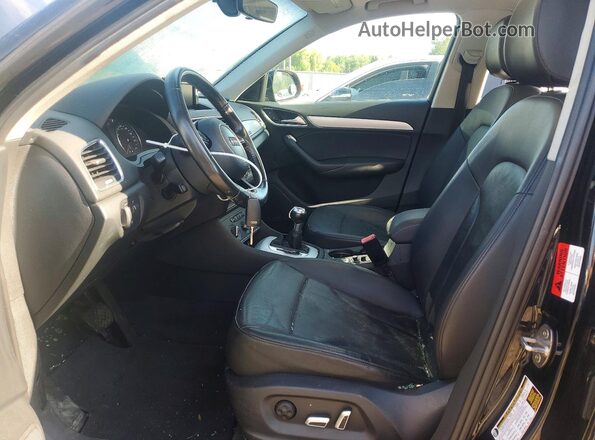 WA1ECCFS2HR004348 2017 AUDI Q3 Black Սալոնի դիմացի տեսք