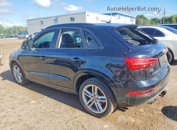 WA1ECCFS2HR004348 2017 AUDI Q3 Black Հետևի ձախ
