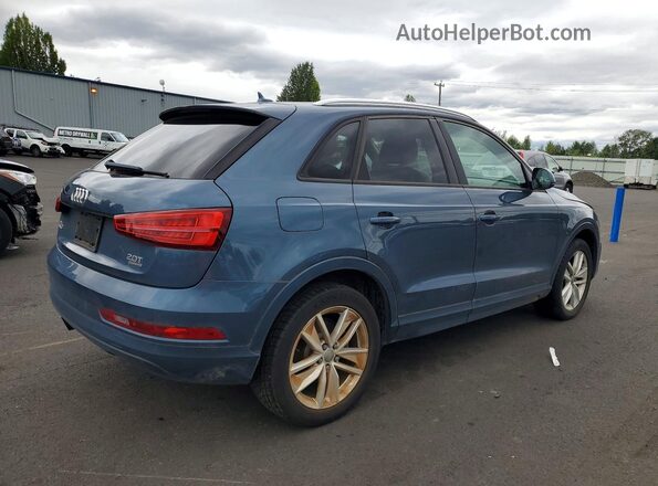 WA1ECCFS2HR009534 2017 AUDI Q3 Синий Задняя правая четверть