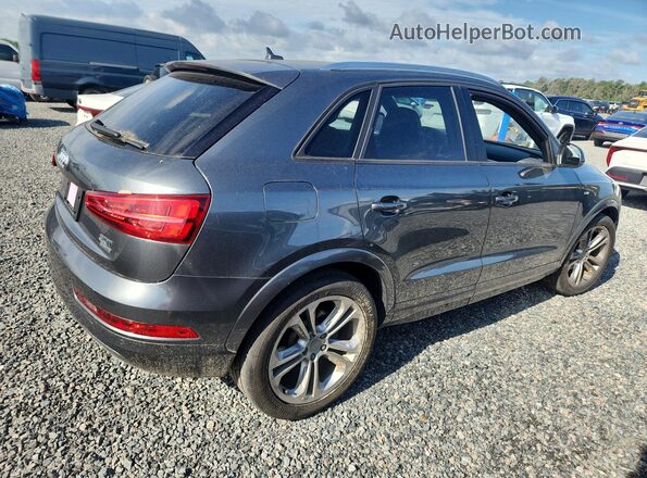 WA1ECCFS2JR028736 2018 AUDI Q3 Gray Trasero derecho