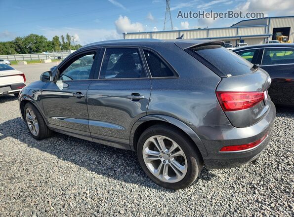WA1ECCFS2JR028736 2018 AUDI Q3 Gray Trasero izquierdo