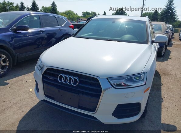 WA1ECCFS4HR017621 2017 AUDI Q3 White Front view