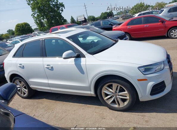 WA1ECCFS4HR017621 2017 AUDI Q3 White Rear interior view