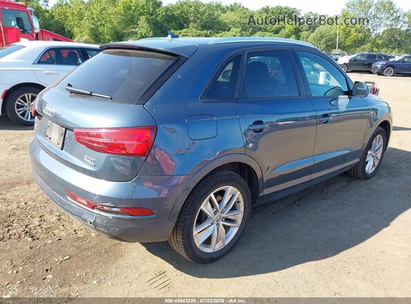 WA1ECCFS4JR000274 2018 AUDI Q3 Blue Rear right