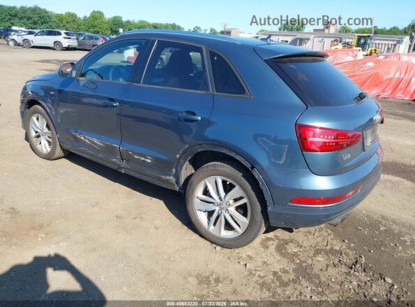 WA1ECCFS4JR000274 2018 AUDI Q3 Blue Rear left