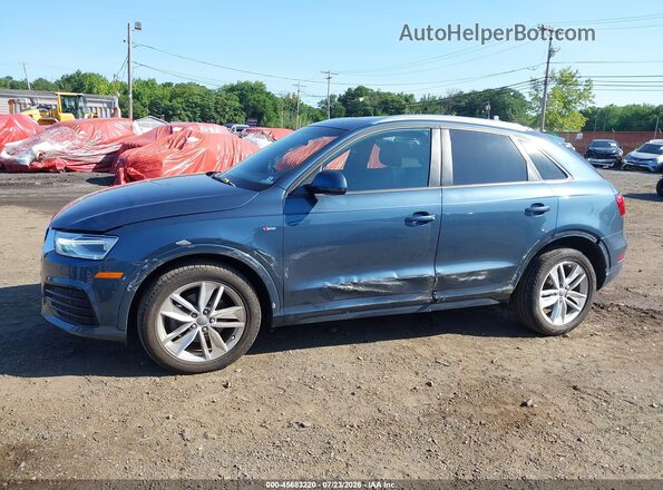 WA1ECCFS4JR000274 2018 AUDI Q3 Blue 360 interior view