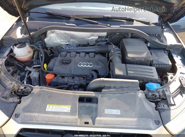 WA1ECCFS4JR000274 2018 AUDI Q3 Blue Rear view