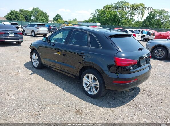 WA1ECCFS5HR016803 2017 AUDI Q3 Black უკანა მარცხენა
