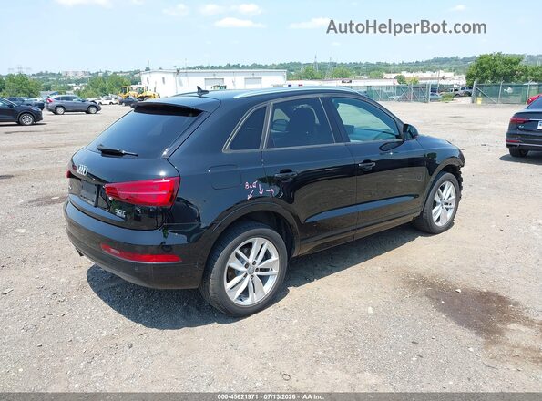 WA1ECCFS5HR016803 2017 AUDI Q3 Black უკანა მარჯვენა