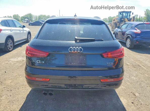 WA1ECCFS5HR017384 2017 AUDI Q3 Black Rear view