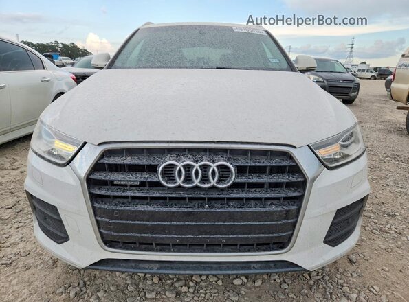 WA1ECCFS6HR015658 2017 AUDI Q3 Белый Вид спереди