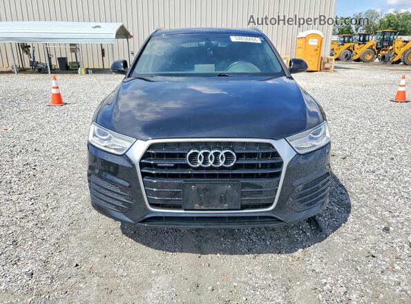 WA1ECCFS7JR018364 2018 AUDI Q3 Black Widok z przodu