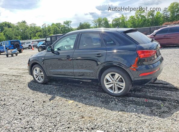 WA1ECCFS7JR018364 2018 AUDI Q3 Black Tył lewy