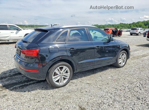 WA1ECCFS7JR018364 2018 AUDI Q3 Black Tył prawy