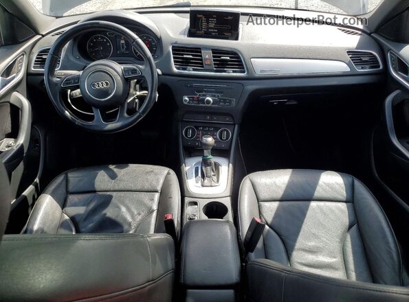 WA1ECCFS7JR018364 2018 AUDI Q3 Black Widok deski rozdzielczej