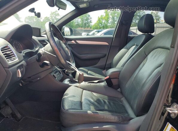 WA1ECCFS7JR018364 2018 AUDI Q3 Black Widok wnętrza z przodu