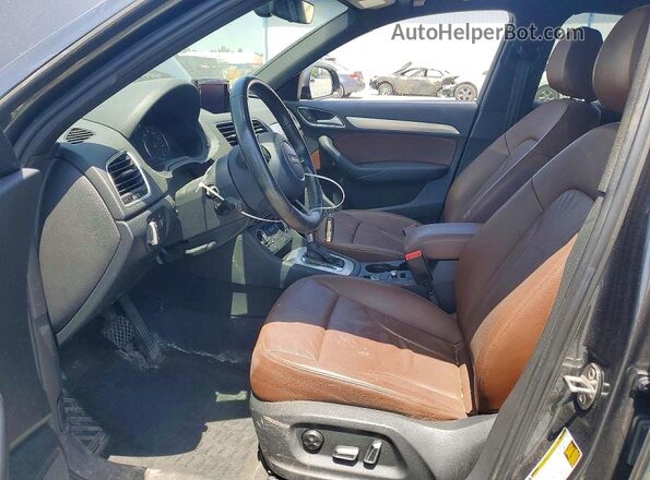 WA1ECCFS8JR003596 2018 AUDI Q3 Black Սալոնի դիմացի տեսք