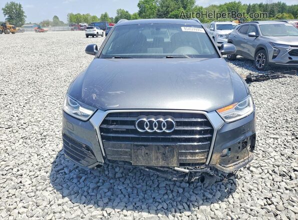 WA1ECCFS8JR003596 2018 AUDI Q3 Black Դիմացի տեսք