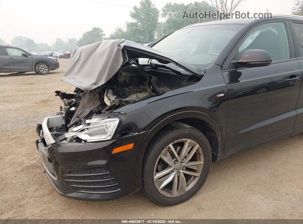 WA1ECCFS8JR007146 2018 AUDI Q3 Black Вид спереду