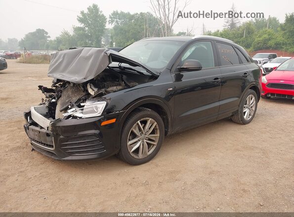 WA1ECCFS8JR007146 2018 AUDI Q3 Black Передня ліва чверть