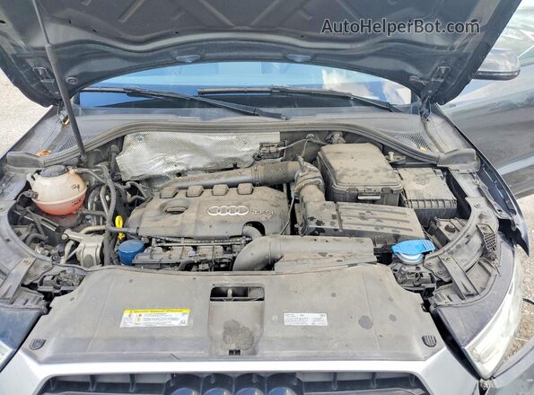 WA1ECCFS9JR018222 2018 AUDI Q3 Серый Вид подкапотного пространства