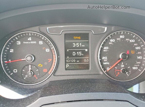 WA1ECCFS9JR018222 2018 AUDI Q3 Серый Вид щитка приборов