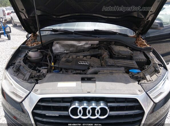 WA1ECCFS9JR023646 2018 AUDI Q3 Black Вид ззаду