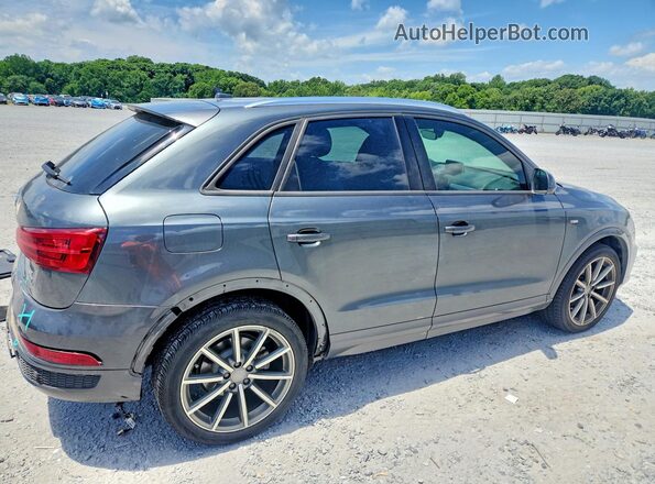 WA1ECCFSXJR028564 2018 AUDI Q3 Gray Հետևի աջ