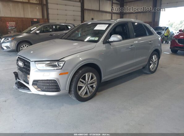 WA1ECCFSXJR032842 2018 AUDI Q3 Серый Передняя левая четверть