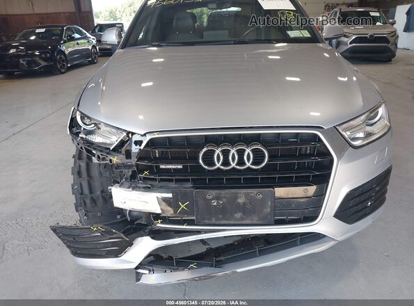 WA1ECCFSXJR032842 2018 AUDI Q3 Серый Вид спереди